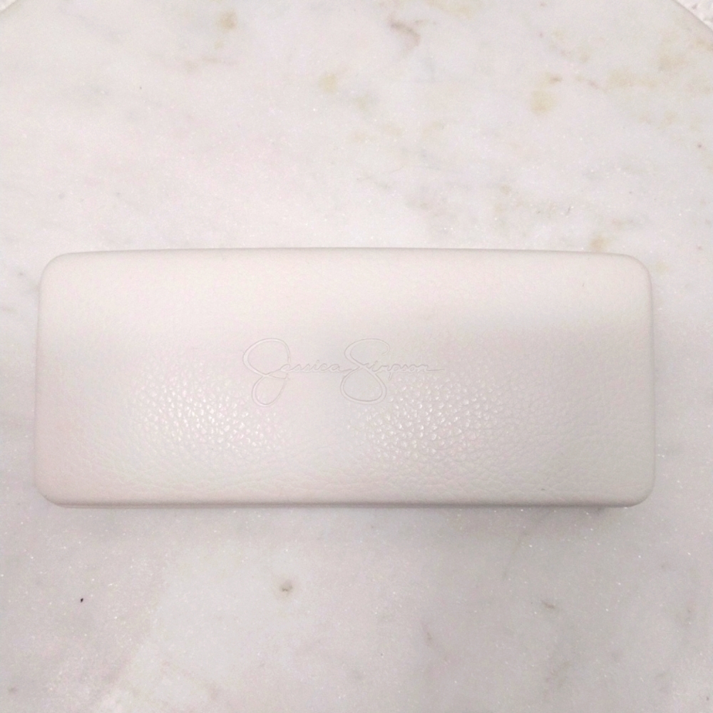 Cream Jessica Simpson Eyewear Hard Case Only # 299-30